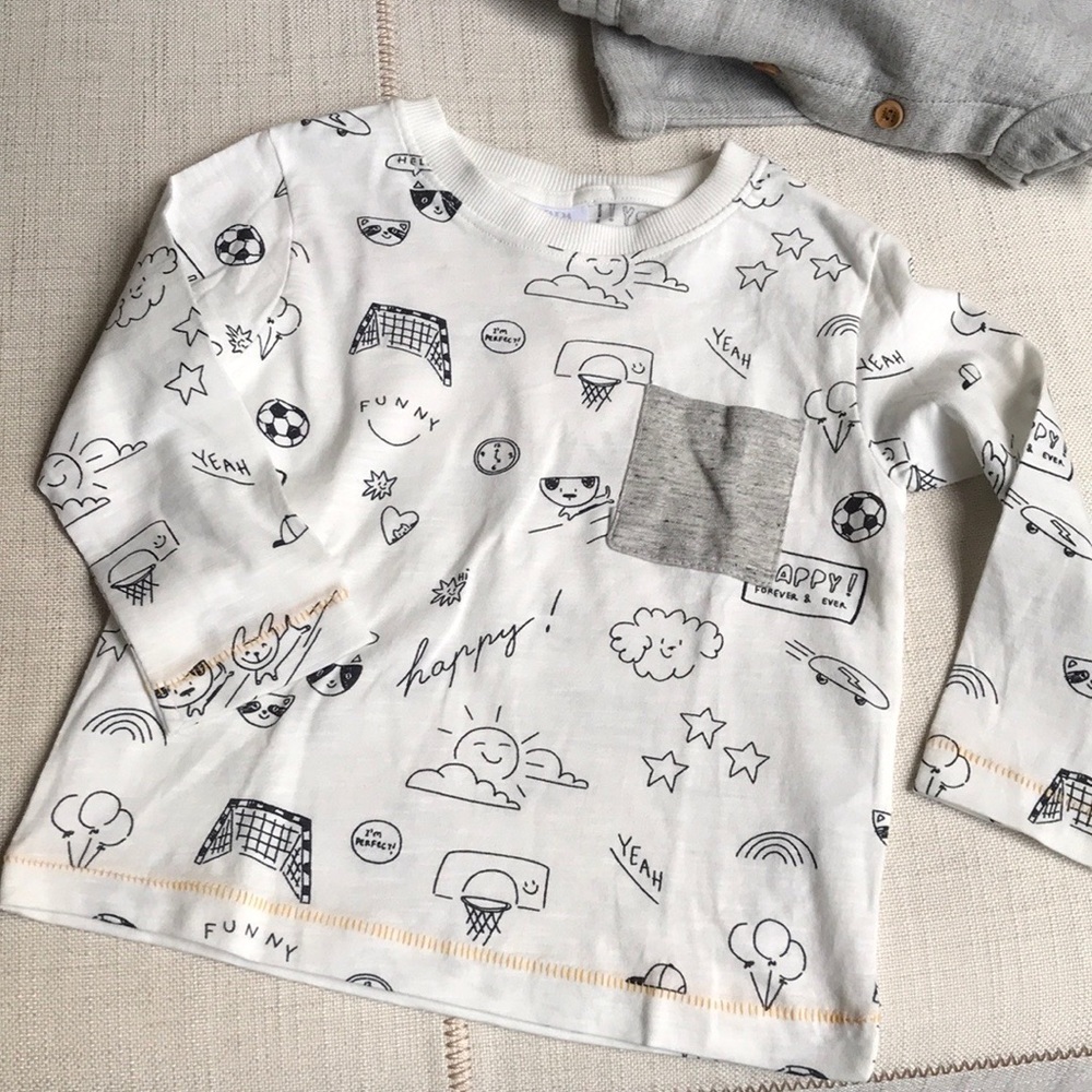 Zara baby long sleeve shirt